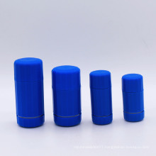 15g 30g 50g 75g plastic cylinder shape color deodorant stick container